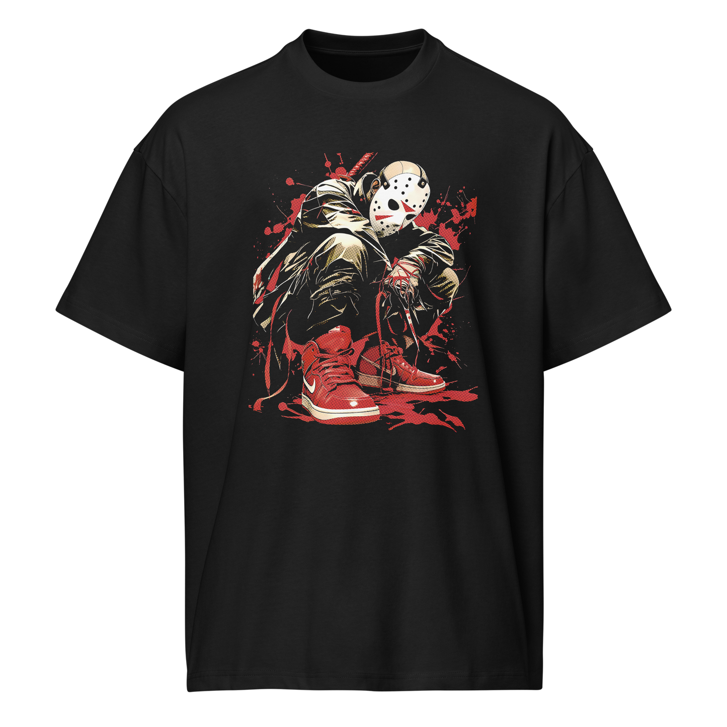 Jason In Red - Men’s box tee
