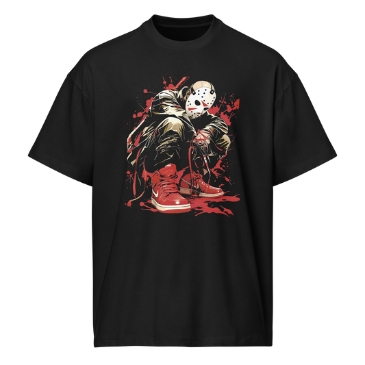Jason In Red - Men’s box tee