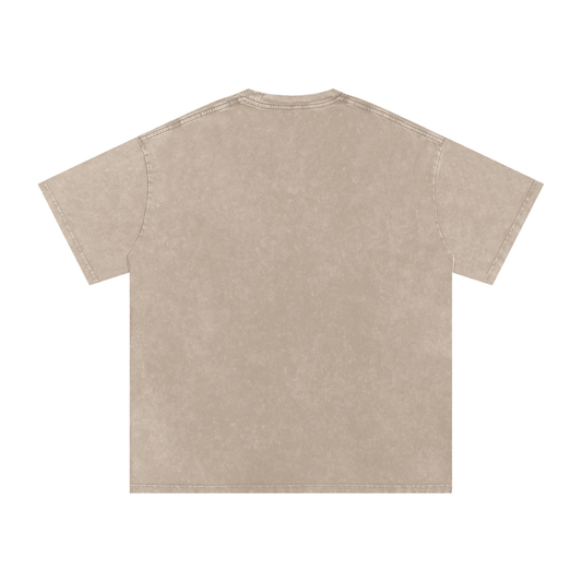 Tokyo - Snow Washed Oversized Cotton T-Shirt