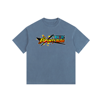 Rogue Bounty Crew – Vintage Washed Oversized Cotton T-Shirt