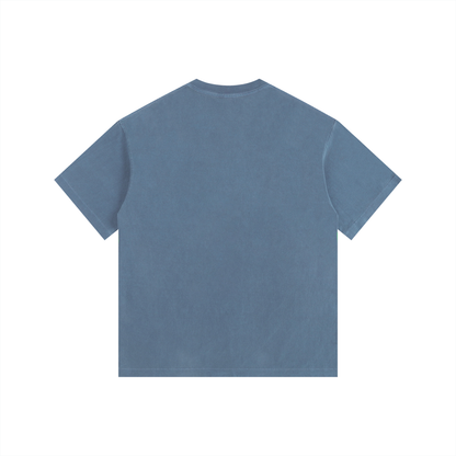 Rogue Bounty Crew – Vintage Washed Oversized Cotton T-Shirt