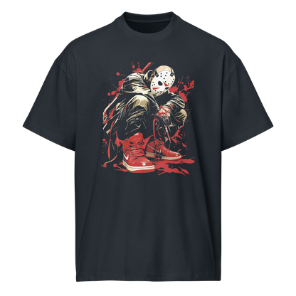 Jason In Red - Men’s box tee