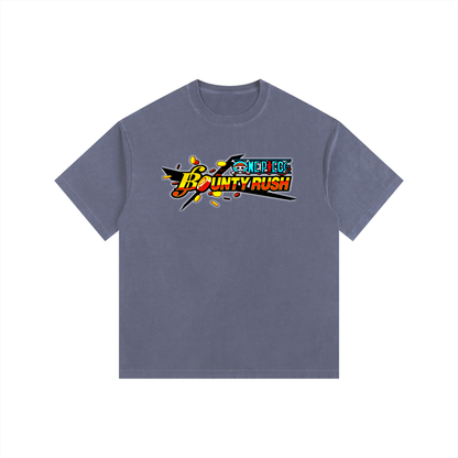 Rogue Bounty Crew – Vintage Washed Oversized Cotton T-Shirt