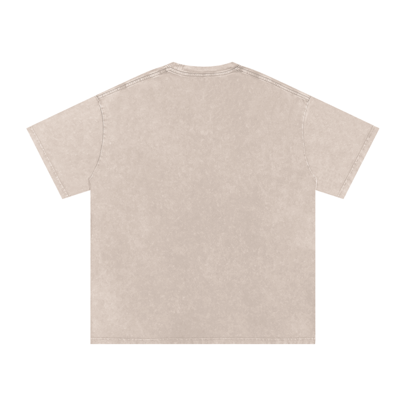 Local Hustle - Snow Washed Oversized Cotton T-Shirt