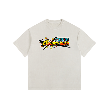 Rogue Bounty Crew – Vintage Washed Oversized Cotton T-Shirt