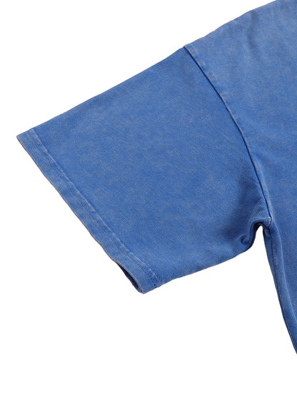 Tokyo - Snow Washed Oversized Cotton T-Shirt