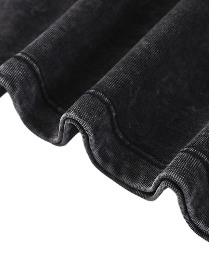 Chaos Queen - Vintage Wash Drop Shoulder T-shirt